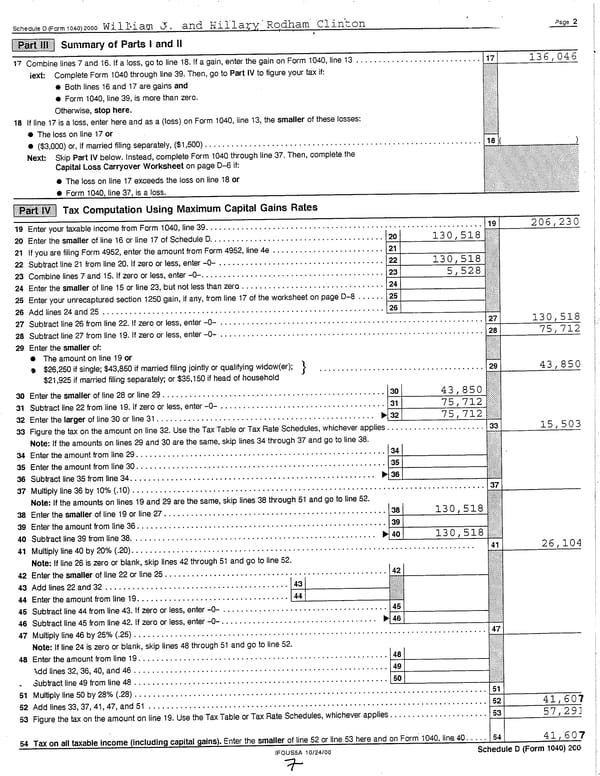 2000 U.S. Individual Income Tax Return - Page 7