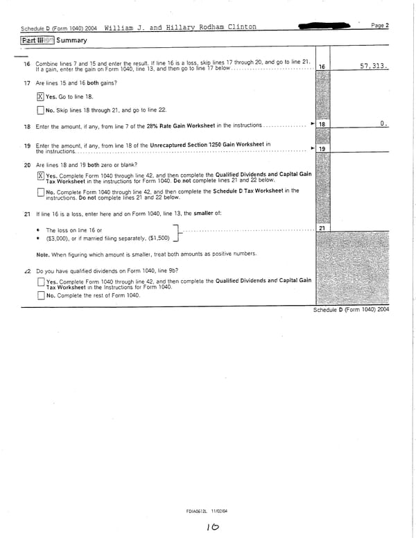 2004 U.S. Individual Income Tax Return - Page 10