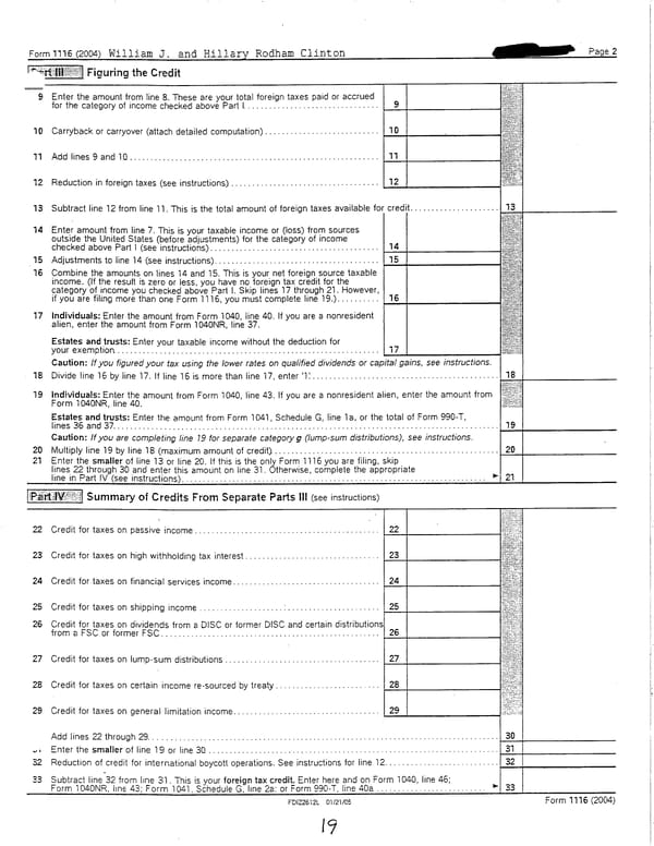 2004 U.S. Individual Income Tax Return - Page 19