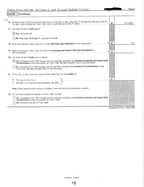 2005 U.S. Individual Income Tax Return - Page 14