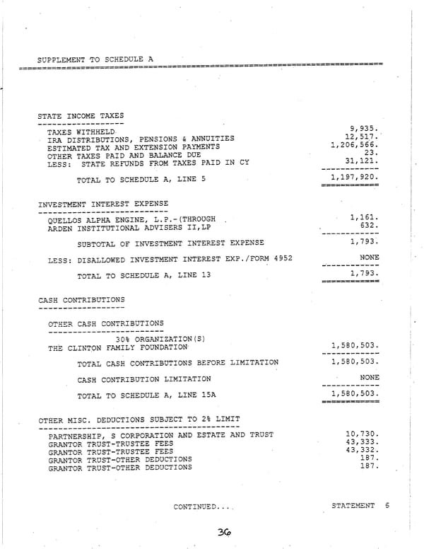 2006 U.S. Individual Income Tax Return - Page 36