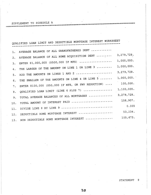 2006 U.S. Individual Income Tax Return - Page 38