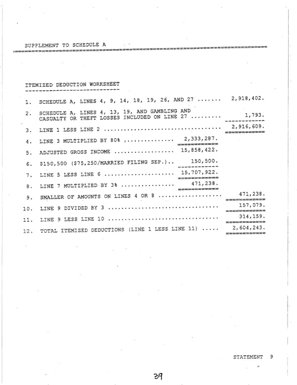 2006 U.S. Individual Income Tax Return - Page 39