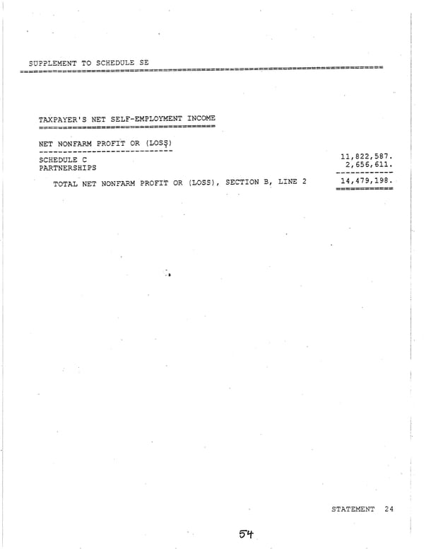 2006 U.S. Individual Income Tax Return - Page 54