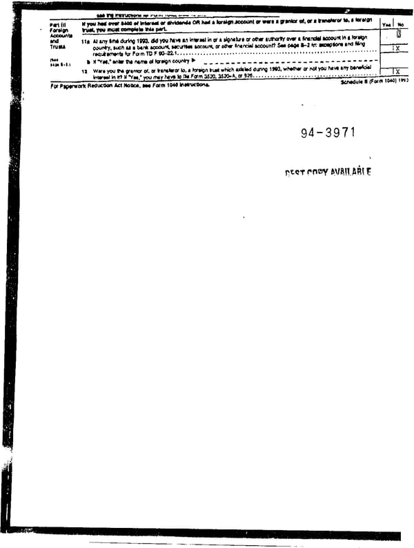 1993 U.S. Individual Income Tax Return (B_Clinton_1993) - Page 5