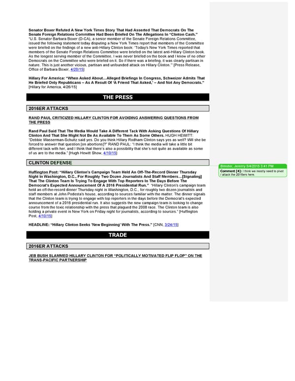 2016er Attacks - HRC Defense Master Doc - Page 99