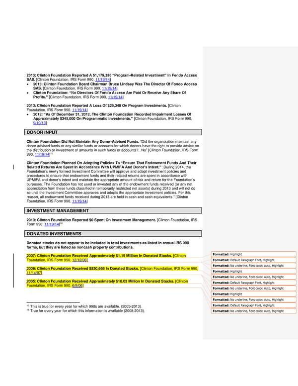 Clinton Foundation Investments 1 - Page 5