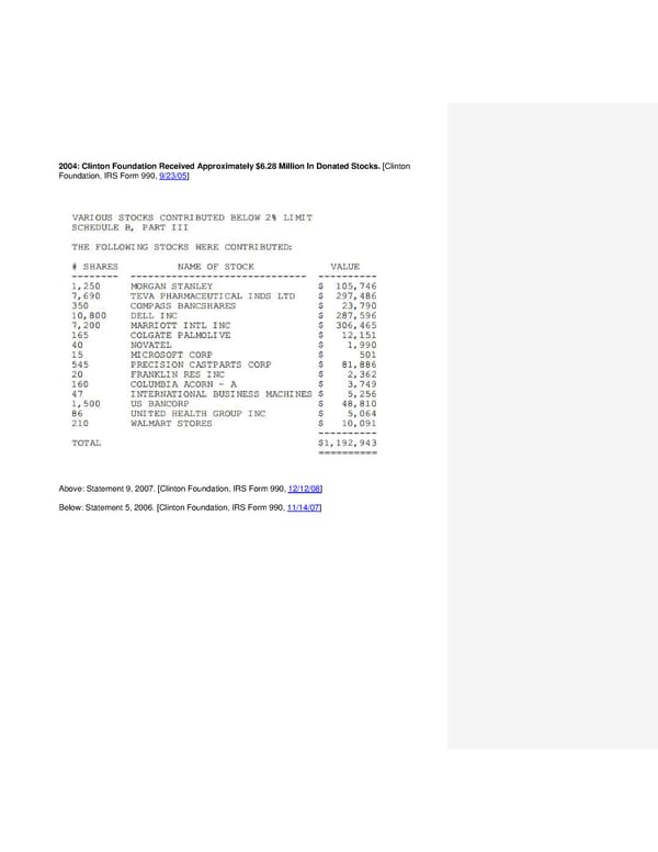 Clinton Foundation Investments 1 - Page 6