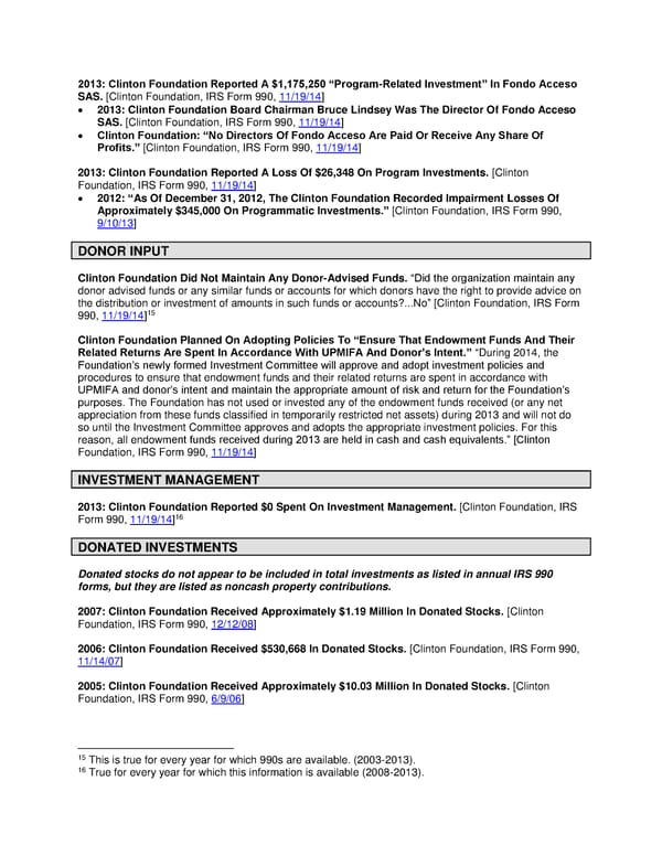 Clinton Foundation Investments FINAL - Page 5