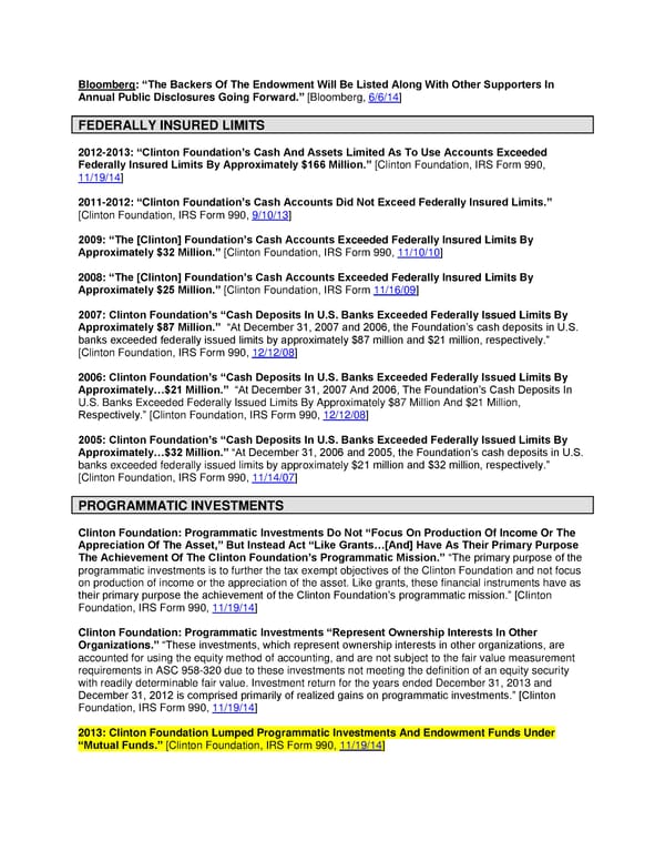 Clinton Foundation Investments LS - Page 4