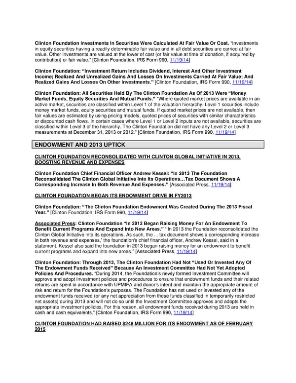 Clinton Foundation Investments - Page 2