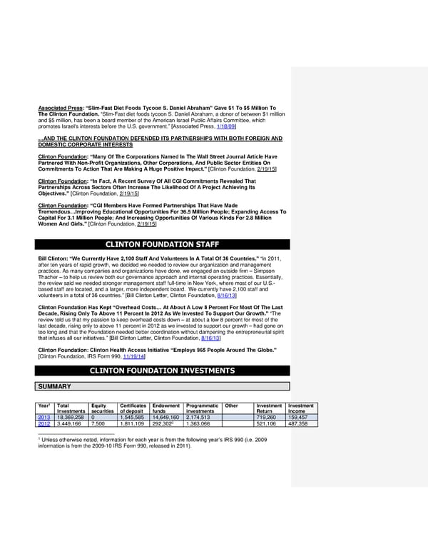 Clinton Foundation Master Doc - Page 12