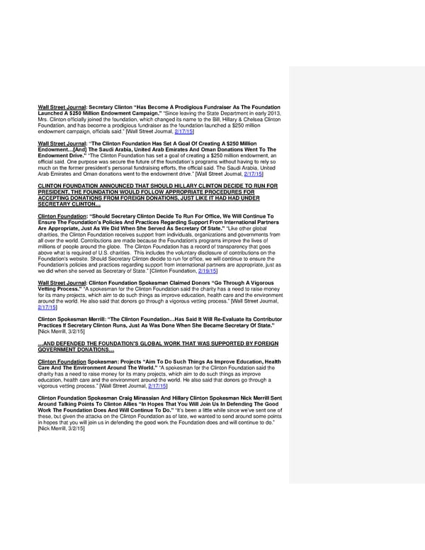 Clinton Foundation Vulnerabilities Master Doc FINAL - Page 4