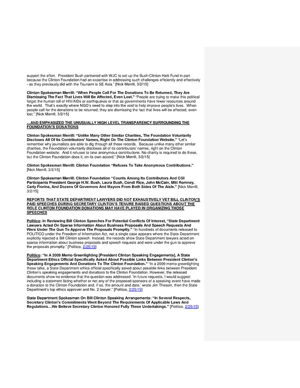 Clinton Foundation Vulnerabilities Master Doc FINAL - Page 6