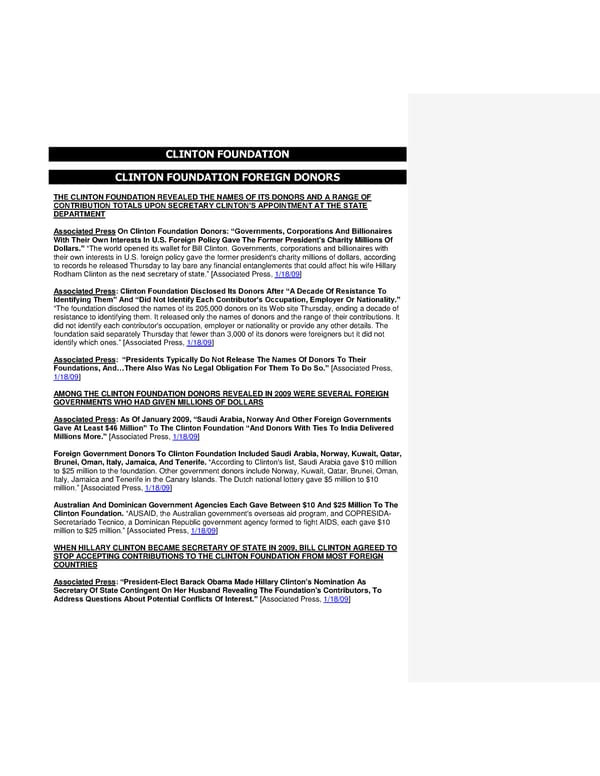 Clinton Foundation Vulnerabilities Master Doc part 1 2 JB - Page 1