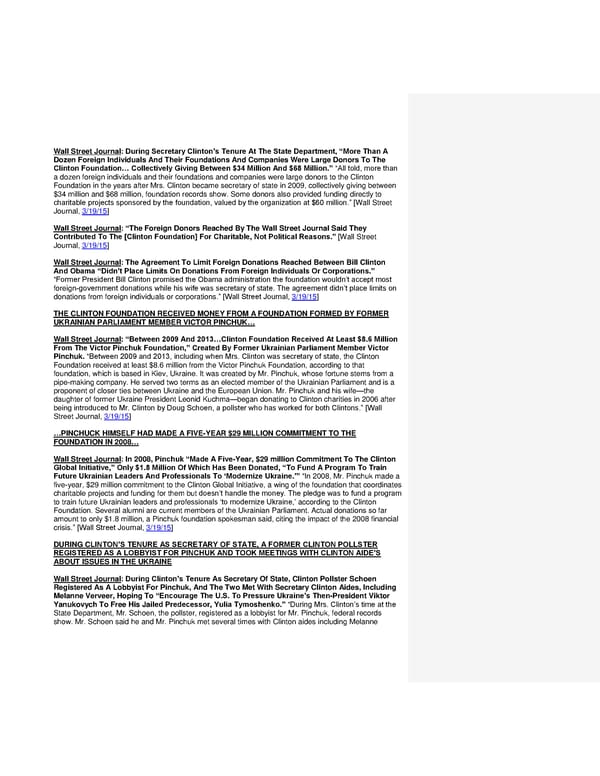 Clinton Foundation Vulnerabilities Master Doc part 1 2 JB - Page 9