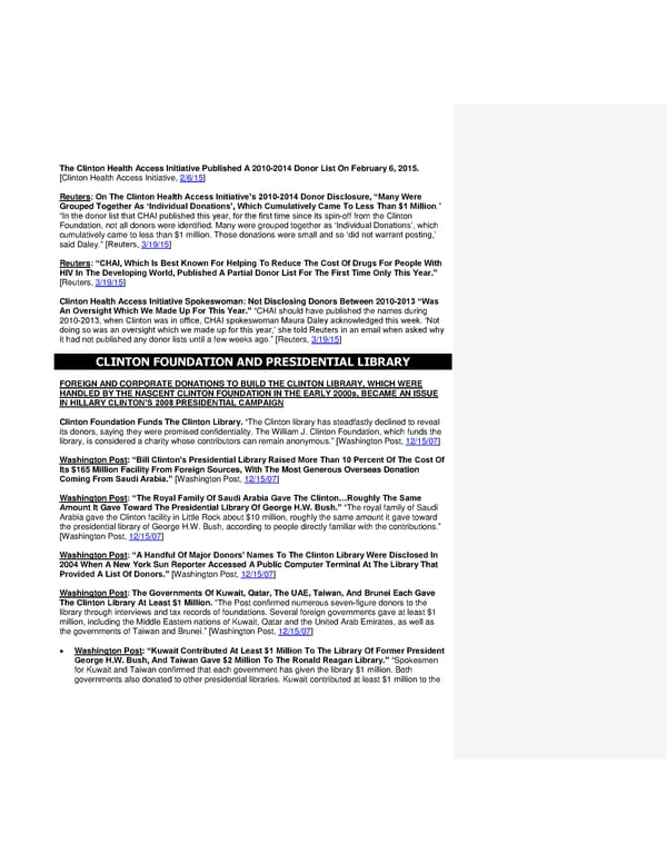 Clinton Foundation Vulnerabilities Master Doc part 1 2 JB - Page 15