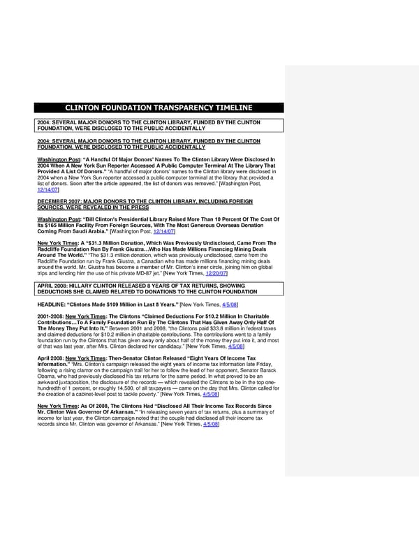 Clinton Foundation Vulnerabilities Master Doc part 1 2 JB - Page 18
