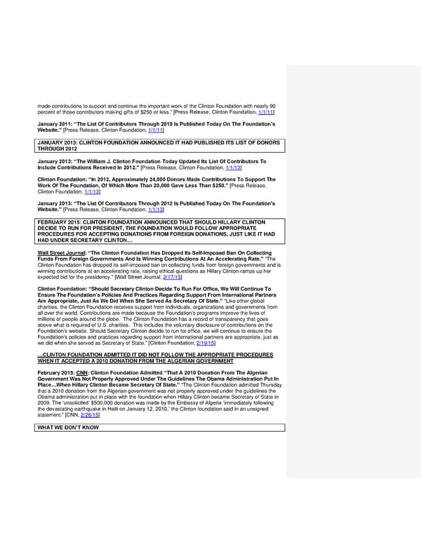 Clinton Foundation Vulnerabilities Master Doc part 1 2 JB - Page 20