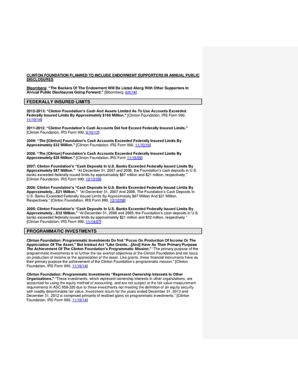 Clinton Foundation Vulnerabilities Master Doc part 1 2 JB - Page 25