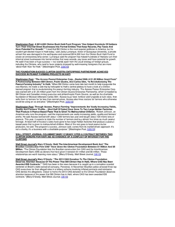Clinton Foundation Vulnerabilities Master Doc part 1 2 JB - Page 37