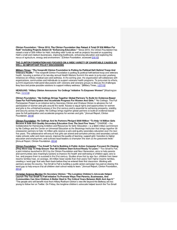 Clinton Foundation Vulnerabilities Master Doc part 1 2 JB - Page 41