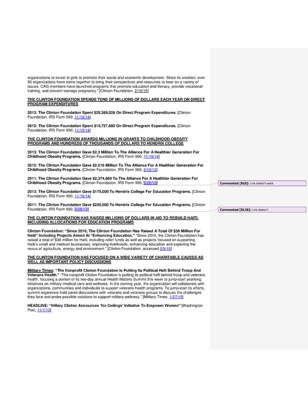 Clinton Foundation Vulnerabilities Master Doc part 1 2 - Page 39