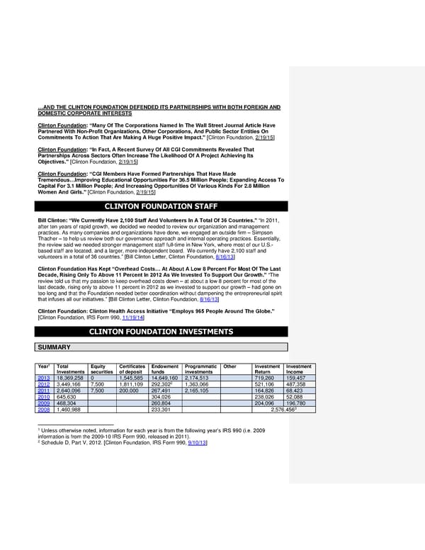 Clinton Foundation Vulnerabilities Master Doc part 1 JB edits - Page 13