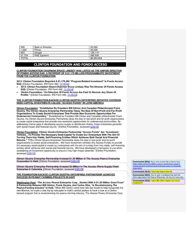 Clinton Foundation Vulnerabilities Master Doc part 1 JB edits - Page 21