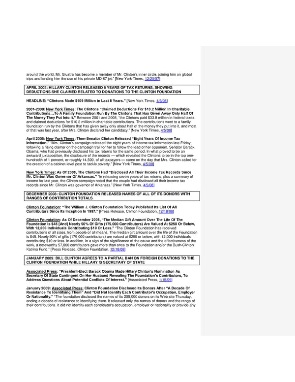 Clinton Foundation Vulnerabilities Master Doc part 1 JB edits - Page 23