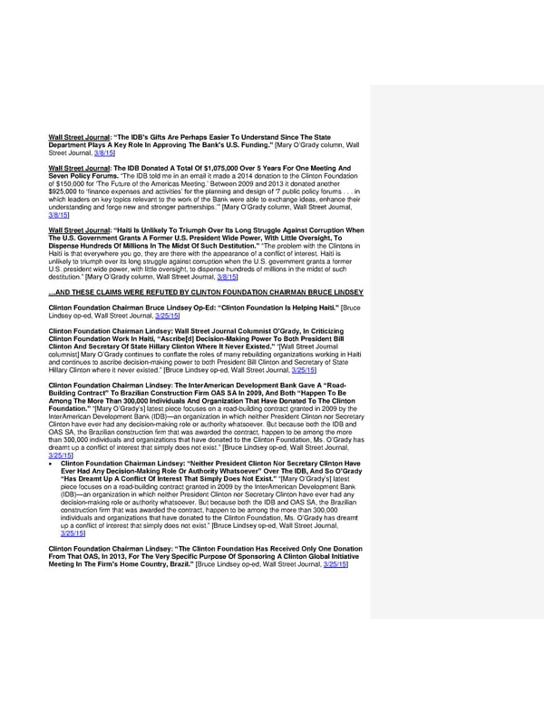Clinton Foundation Vulnerabilities Master Doc part 1 JB edits - Page 33