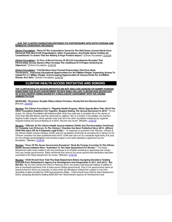 Clinton Foundation Vulnerabilities Master Doc part 1 - Page 13