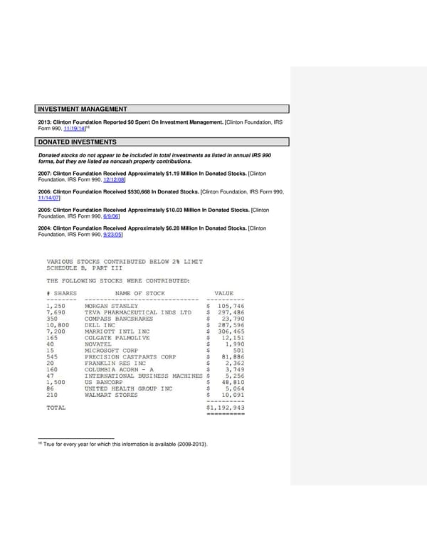 Clinton Foundation Vulnerabilities Master Doc part 1 - Page 20