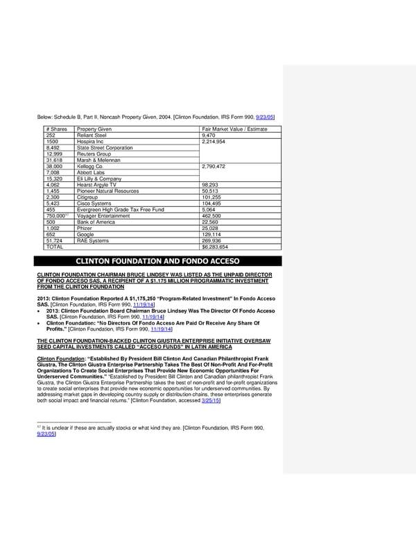 Clinton Foundation Vulnerabilities Master Doc part 1 - Page 22