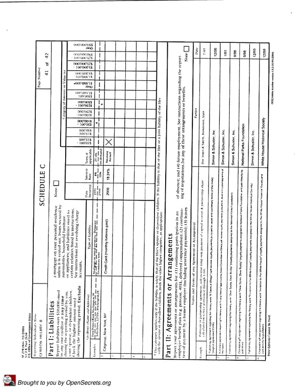 Clintons PFD 2006 Presidential - Page 41