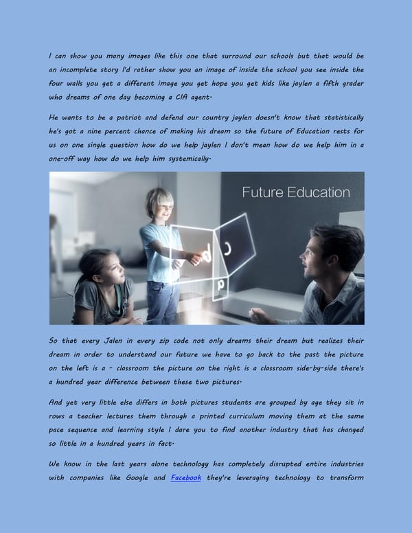 The Future of Education - Page 3