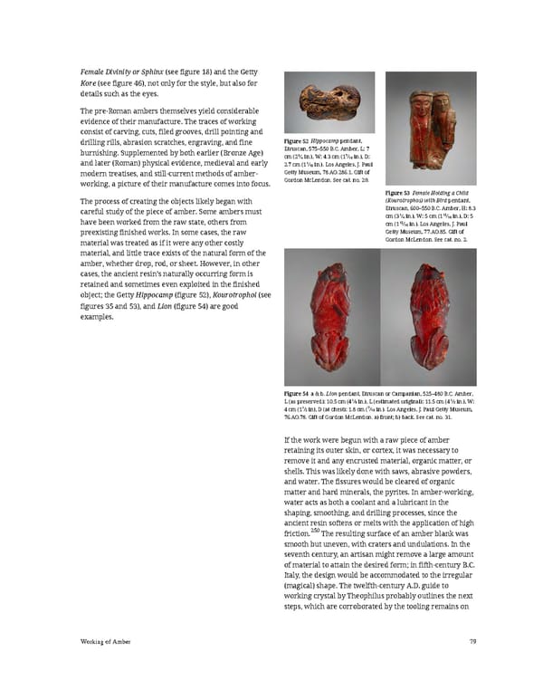 Ancient Carved Ambers in the J. Paul Getty Museum - Page 89