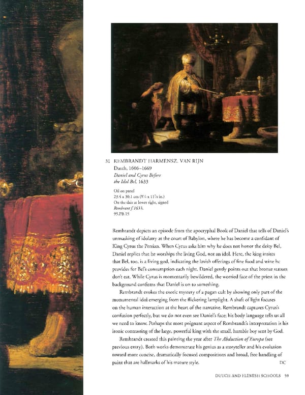 Masterpieces of the Getty Museum: Paintings - Page 60