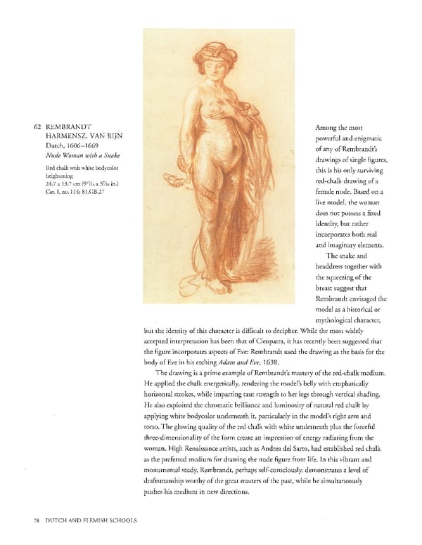 Masterpieces of the Getty Museum: Drawings - Page 79