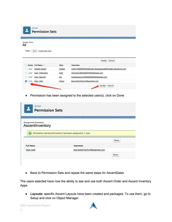 Ascent IOM Installation Guide - Page 5