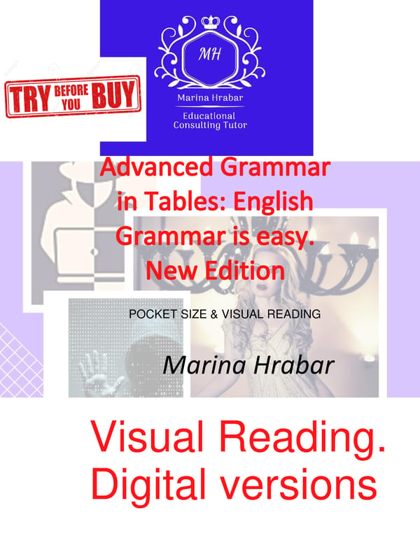 Advanced Grammar in Tables: English Grammar is easy. New Edition - Page 1