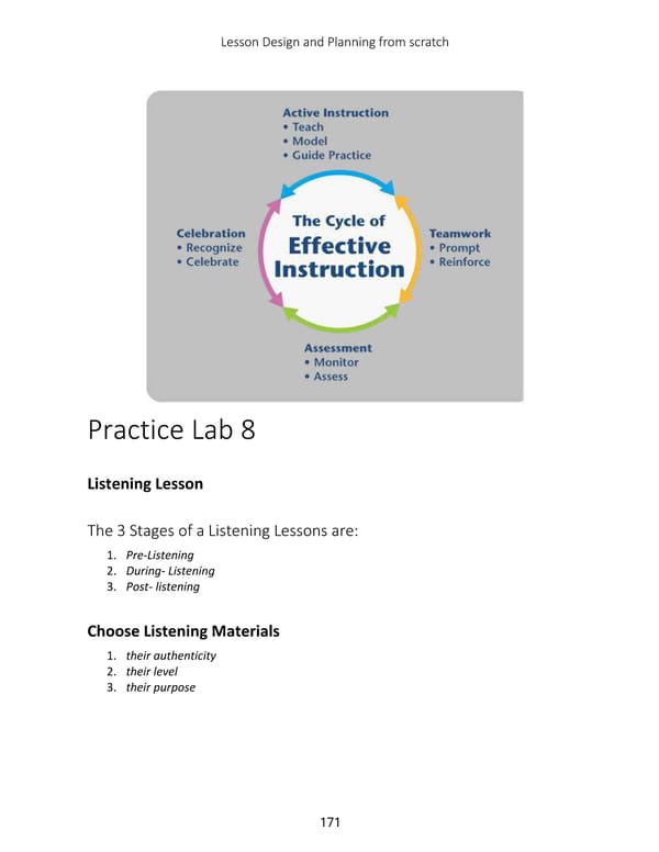 Try before buy. Lesson Design and Planning from scratch.: A self-study reference and practice book. - Page 31