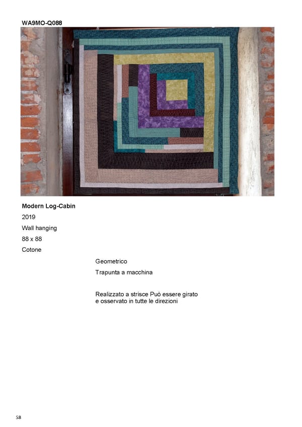 Patchworkarts Edizione 2020 (Orna Barness) - Page 60