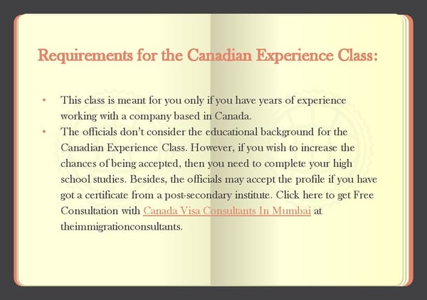 Canada Immigration Consultant in Pune | Study Visa Service | Theimmigrationconsultants.com - Page 7