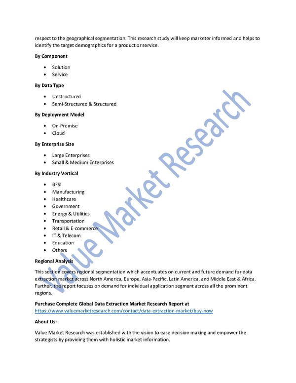 Data Extraction Market Size, Share, Growth Opportunity & Global Forecast to 2027 - Page 2