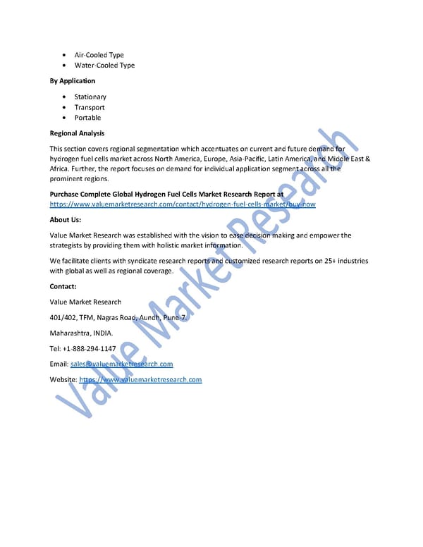 Hydrogen Fuel Cells Market Size, Industry Outlook and Forecast to 2027 - Page 2