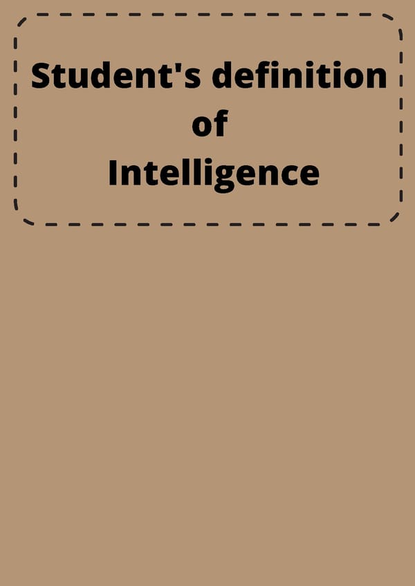 What's your definition of intelligence - Page 9