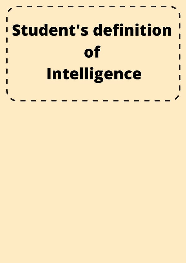 What's your definition of intelligence - Page 10