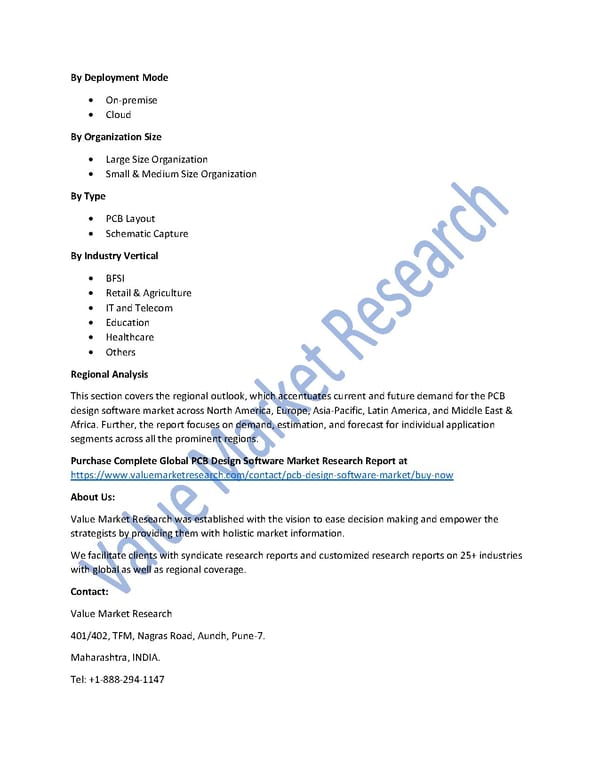 PCB Design Software Market Size, Trends & Global Outlook, 2020-2027 - Page 2