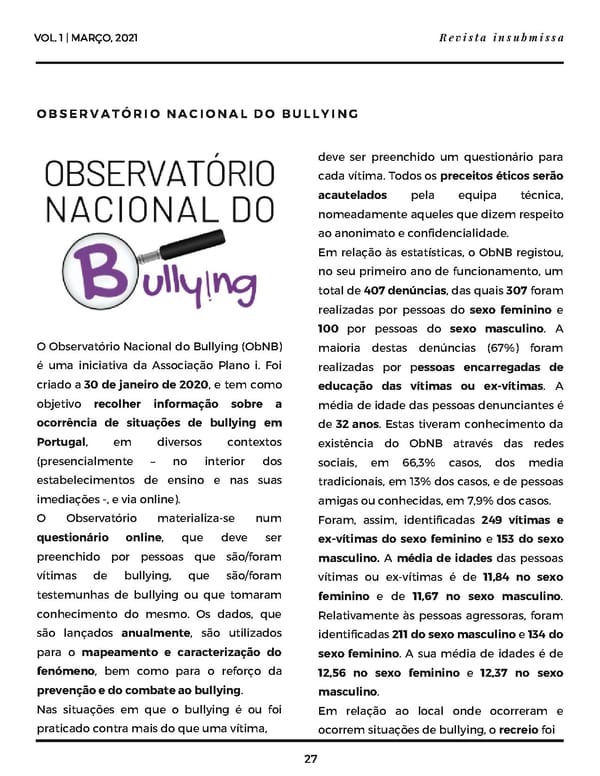 Revista insubmissa - Volume I - Mulheres versão dia 29 para FlippingBook - Page 27